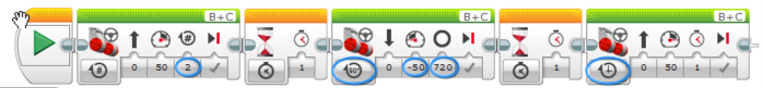 Labview Move Straight Code